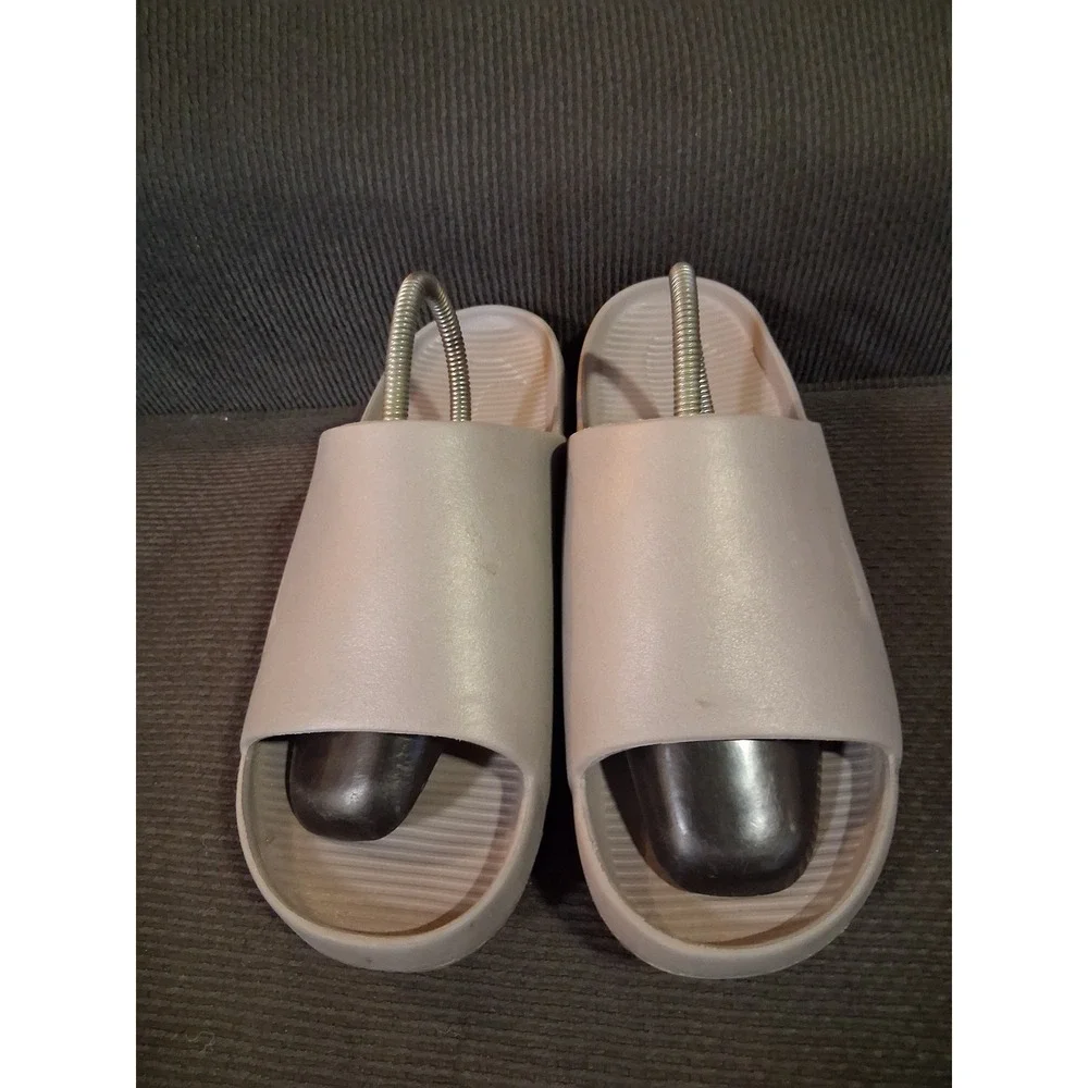 Nike Calm Slide Sesame Tan Mens 11 M11 W12 DX4816-200 Foam Sandals